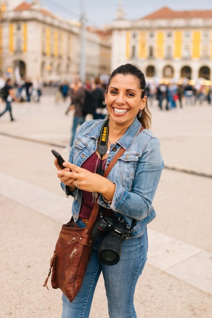 Uma turista em Portugal